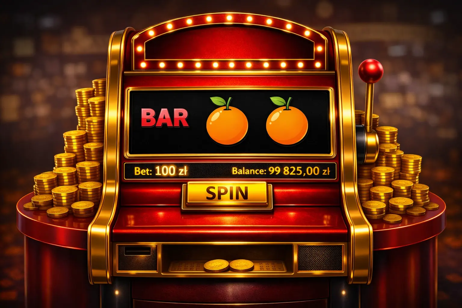 Slot machine skin — background variant